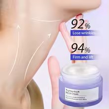 Crema Lifting Cuello, Antiedad Blanqueadora Hidratante, nutre y alisa las líneas de expresión